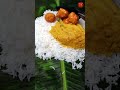 Banana Leaf Wrapped Lunch 🤤| Lunch Ideas #trending #youtubeshorts #shorts