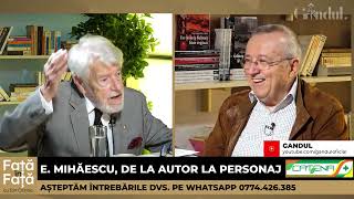 „Față în față cu Ion Cristoiu”. Invitat: Eugen Mihăescu: \