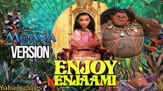 Enjoy Enjaami | cukoo cukoo moana version| ft. Dhee arivu | Yaha buddies
