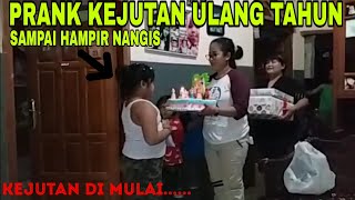 PRANK KEJUTAN ULANG TAHUN | ANAK SAYA HAMPIR NANGIS | VLOG KELUARGA