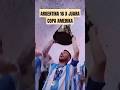 MOMEN#Argentina 16 X Juara Copa Amerika th 2024