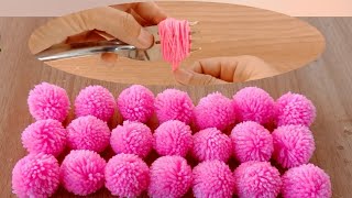 Super Easy Pom Poms Made with Acacia Flowers. วิธีทำปอมปอม ดอกกระถินแบบง่าย