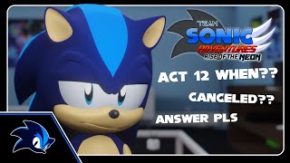Current Status of Team Sonic Adventures     [VOICE REVEAL!]