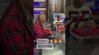 Ty Dolla $ign & Mustard in the NBA Today studio 🔥