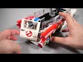 lego 10274 ghostbusters ecto 1 detailed building review more functions than a technic set