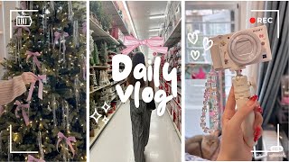 DAILY VLOG| MY DREAM CAMERA, HOBBY LOBBY📸🎄🎀 | PRISCILA OYUKI♡