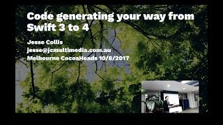 Jesse Collis - Code generating your way to Swift 4