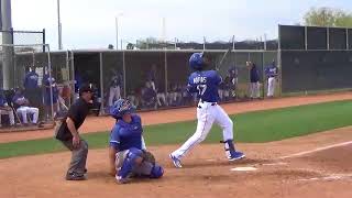 Seuly Matias (March 2018) Minor League Spring Training (Surprise, AZ)