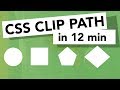 Css Clip Path | How To Use The CSS Clip-Path Property | Make shapes with CSS