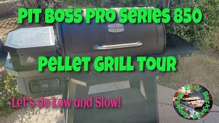 Pit Boss Pro Series 850 Pellet Grill Tour