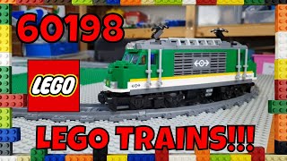 Lego Cargo Train Set 60198 - Engine Only Build and Test.