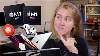 Pro M1 Chips AND a New MacBook Pro?! // October MacBook Pro Apple Event Recap!