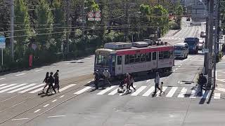 都電７７００形飛鳥山付近発車シーン❗