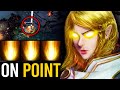 MASTER TIER INVOKER GIRL - INCREDIBLE SUNSTRIKES ON POINT | Dota 2 Invoker