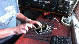 Marconi AS300A Morse Telegraph Key