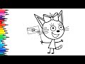 Kid-E-Cats Drawing, Painting & Colouring for Kids and Toddlers_ Child Art | Kid-E-Cats Cartoon 