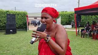 BEAUTIFUL... Adwoa Y Agyei Adowa group Accra performs at a funeral