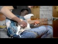 Tribute to Gary Moore - The Loner cover by Florian - Tom Anderson Drop Top Classic