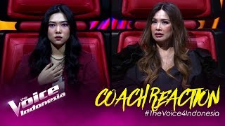 Kaget! Ini Ekspresi Isyana Sarasvati dan Titi DJ | COACH REACTION | The Voice Indonesia GTV 2019