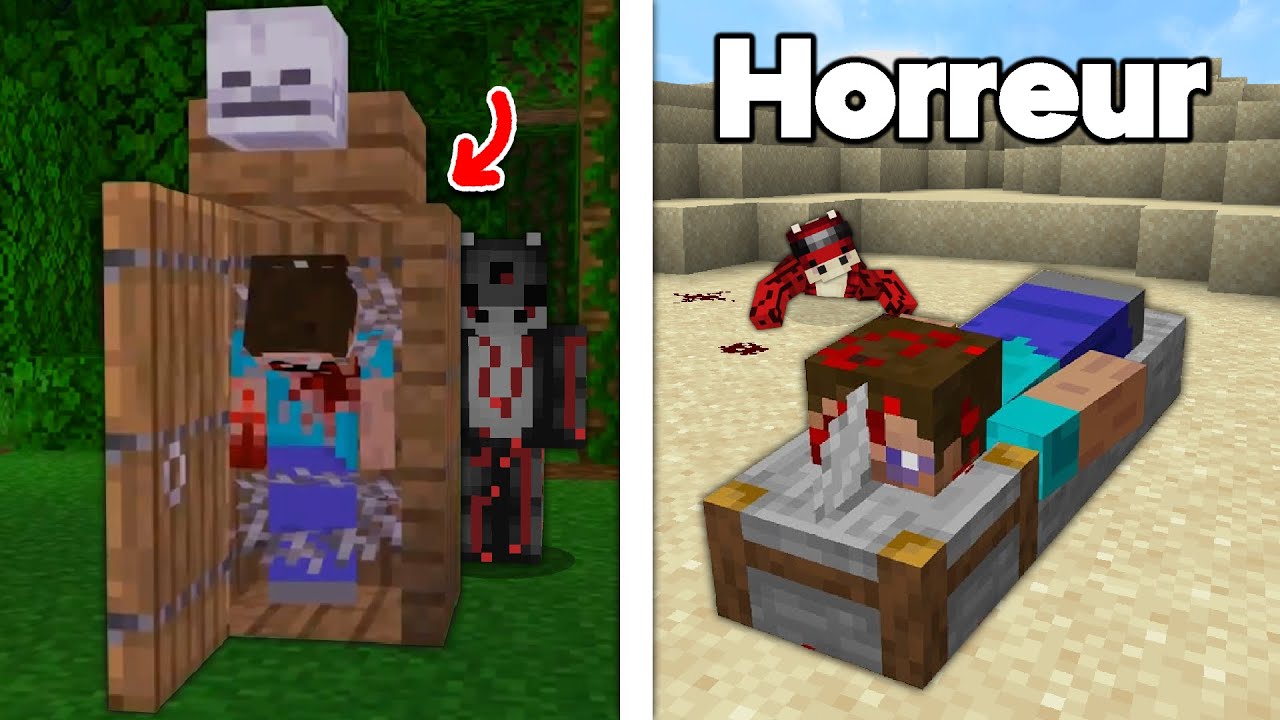 J'ai Triché avec des Techniques de Build Horreur sur Minecraft