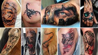 3D Tattoos for Men 2023 | 2023 Tattoo Ideas | Best Tattoo Designs 2K23 | New Men's Styles