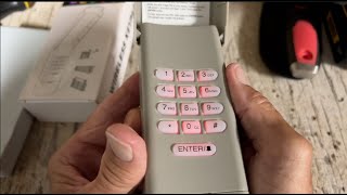 Complete Guide to removing and replacing Wireless Keypad Garage Door Opener for Craftsman