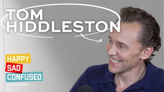 Tom Hiddleston talks LOKI & his MCU past, present & future I Happy Sad Confused