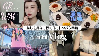 【GRWM】IVEのライブ初参戦💖気合い入れて準備したら激盛れしました‼️