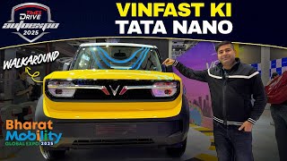 Vinfast V3 Walkaround | Bharat Mobility Auto Expo 2025 | Times Drive