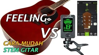 3 Cara Mudah STEM Gitar Untuk Pemula | Tuner Gitar | Guitartuna