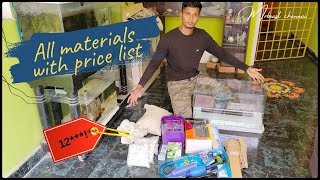 My first marine tank🔥|தமிழ்|dream tank🥰|Nano marine tank setup|Beginner #marine #aquarium PART 1