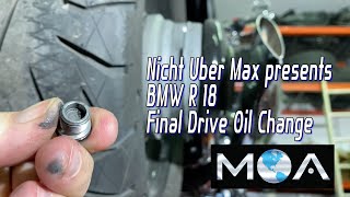 BMW R 18 Final Drive Oil Change