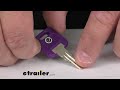 etrailer a closer look at the replacement key for global link rv locks