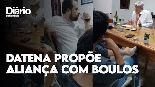 Datena propõe aliança com Boulos e pede que ele enfrente Lula