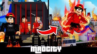 Roblox Mad City Superhero Videos 9tube Tv - roblox mad city from top cop to superhero in one day