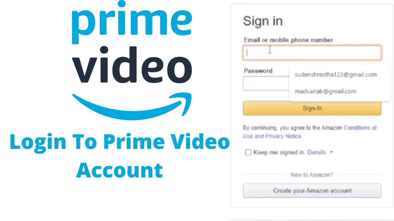 How To Login To Prime Video Account 2022 Amazon Prime Video Sign In