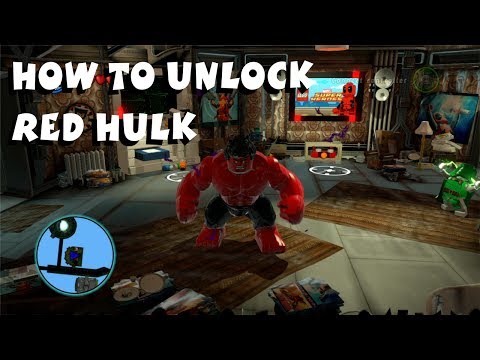 How to Unlock Red Hulk - Lego Marvel Super Heroes 1080P HD How to Unlock Red Hulk - Lego Marvel Super Heroes 1080P HD