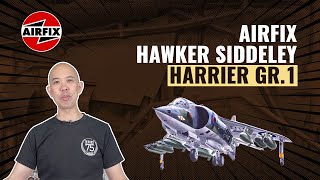 Airfix 1/24 Hawker Siddeley Harrier GR. 1  | Unboxing \u0026 Review