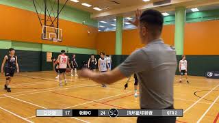 第五屆頂邦籃球聯賽 常規賽 20230211 白沙道 vs 朝聯C Q2