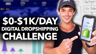 $0-$1K/Day Dropshipping Digital Products On Shopify (Full Strategy Reveal)