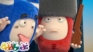 Pogo İngiliz Muhafızı Kandırıyor | Oddbods | YENİ | Çocuklar için Çizgi Filmler