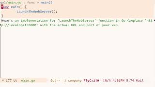Code autocomplete using ellama on Emacs