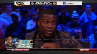 First Take Kevin Hart: LeBron vs Durant could be the NEXT RIVALRY!