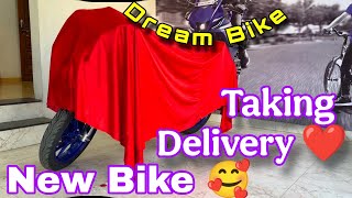 Taking Delivery Of New Bike | Dream Bike Delivery | Today Special Day | Vicky 07 Rider | V07R |