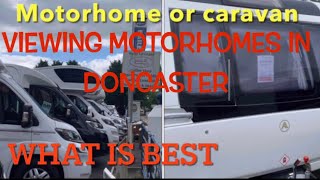 Hunting for another motorhome we visit Doncaster to continue our search