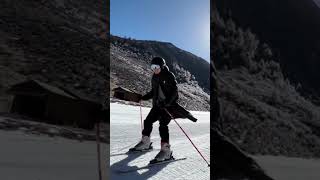 四川人看见雪的兴奋 滑雪🏂 滑雪 走呀去滑雪 冬天一起去滑雪吧