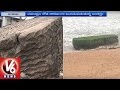 Ancient British Time Bunkers Found At Vizag Beach | V6 News Ancient British Time Bunkers Found At Vizag Beach | V6 News