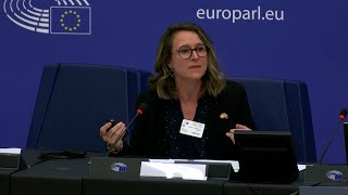 Intervention de Juliette Renaud au Parlement Européen