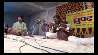 Dhrupad Mela 2014 - Rudra Veena - Pandit Suvir Misra -15 matra and 18 matra Gat