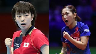 2019亞錦賽女單8強：劉詩雯vs石川佳純。精彩剪輯